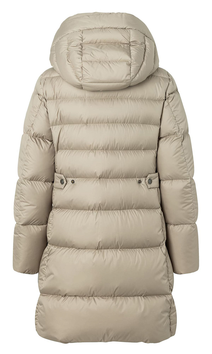 BOGNER: Пуховик с воротником из овчины