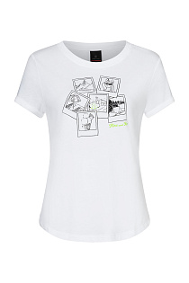 Футболка с принтом