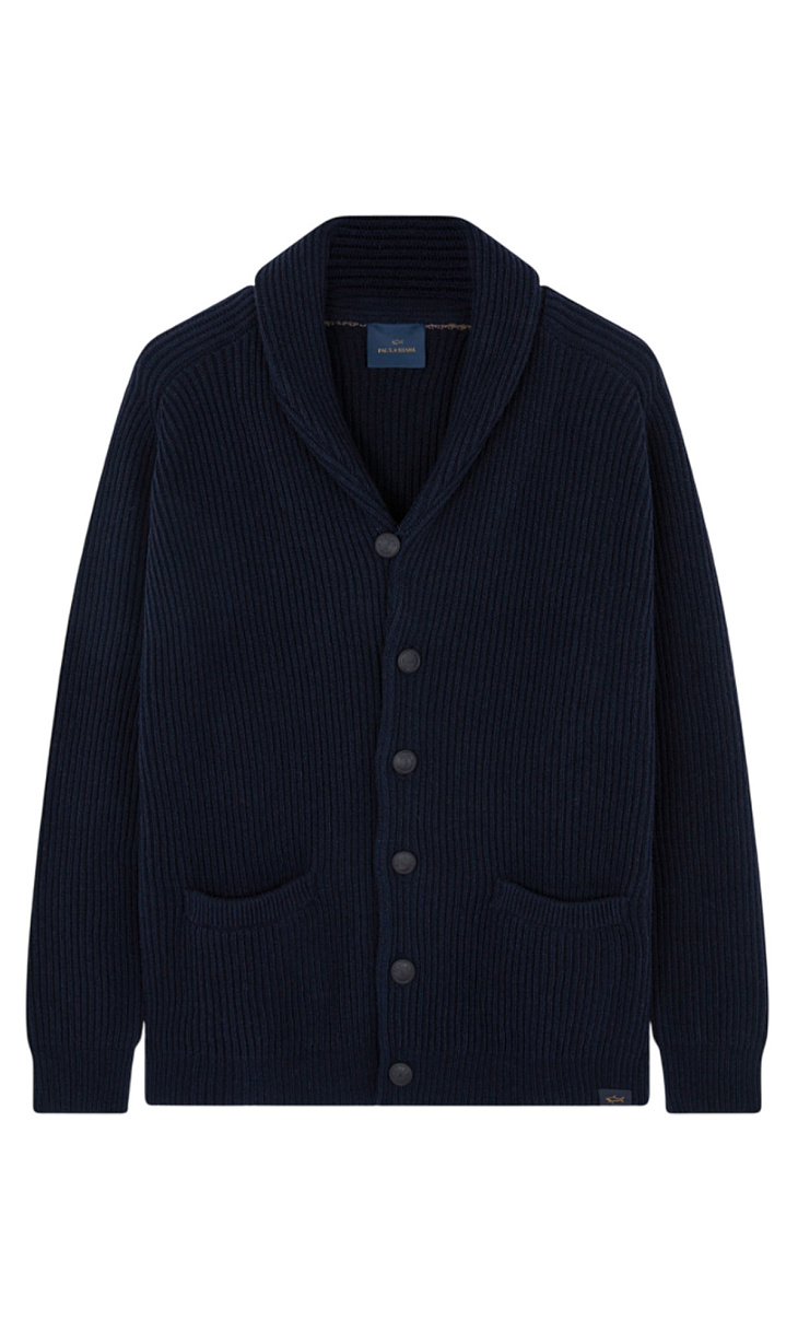 Paul Shark: Кардиган из шерсти