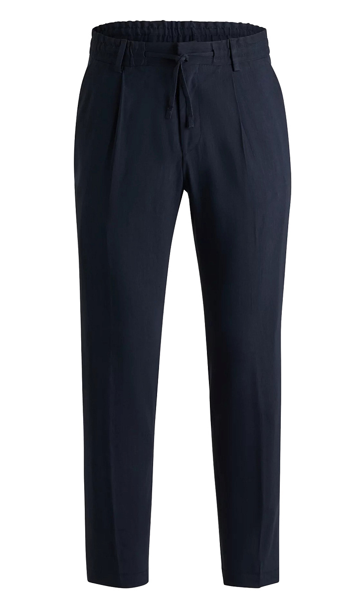 HUGO BOSS: Брюки из льна