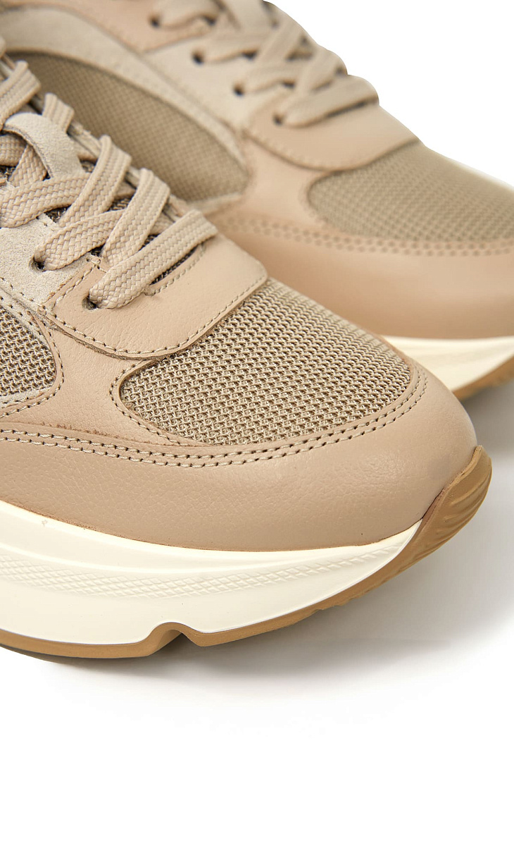 BOGNER: Кроссовки из кожи и текстиля