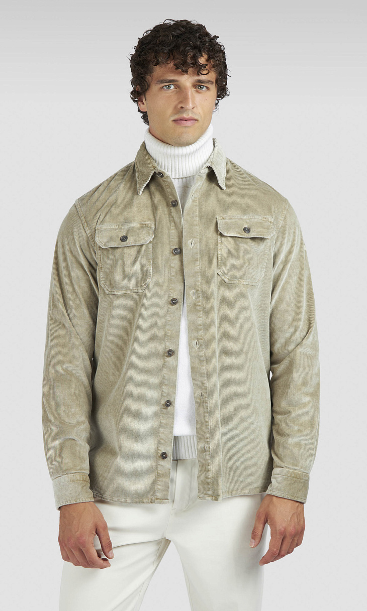 Paul Shark: Рубашка из вельвета