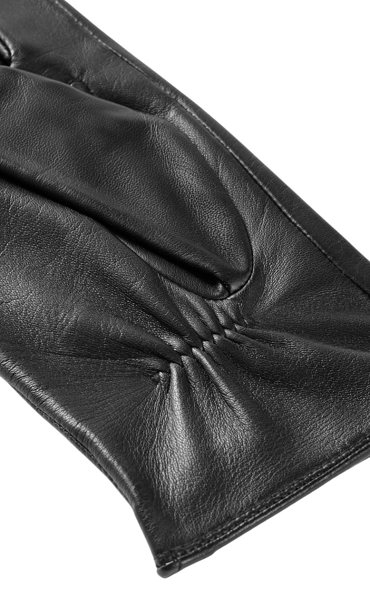 HUGO BOSS: Кожаные перчатки