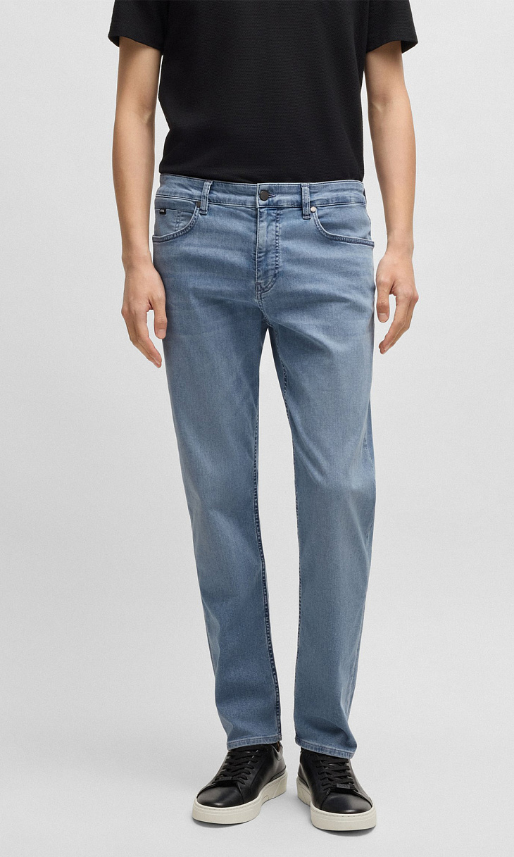 HUGO BOSS: Прямые джинсы
