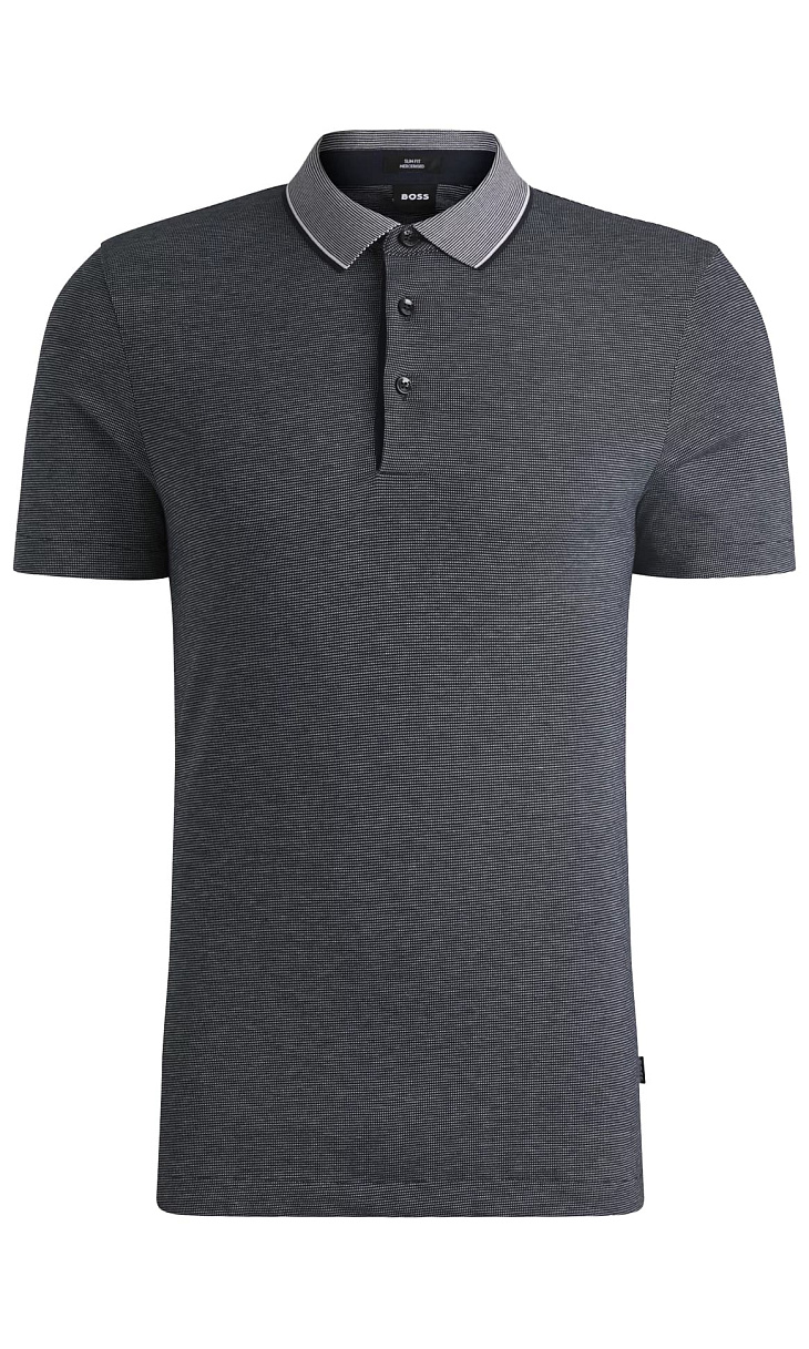 HUGO BOSS: Поло из хлопка