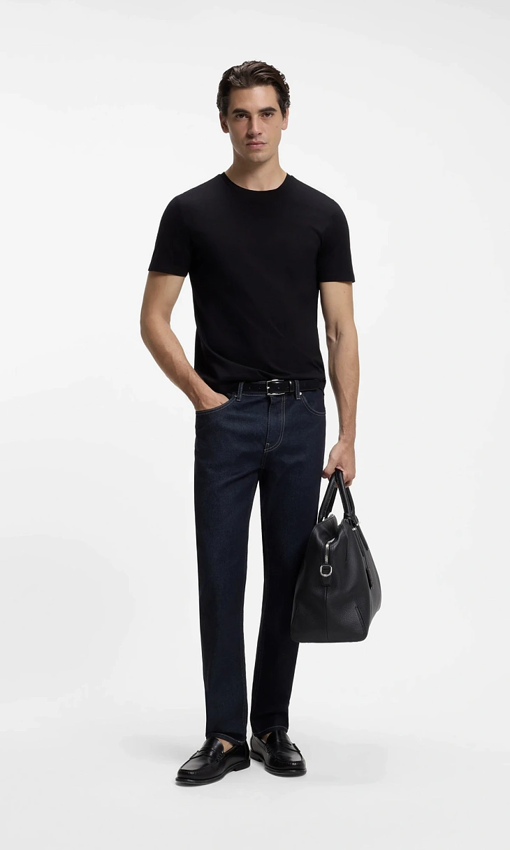 HUGO BOSS: Футболка из хлопка