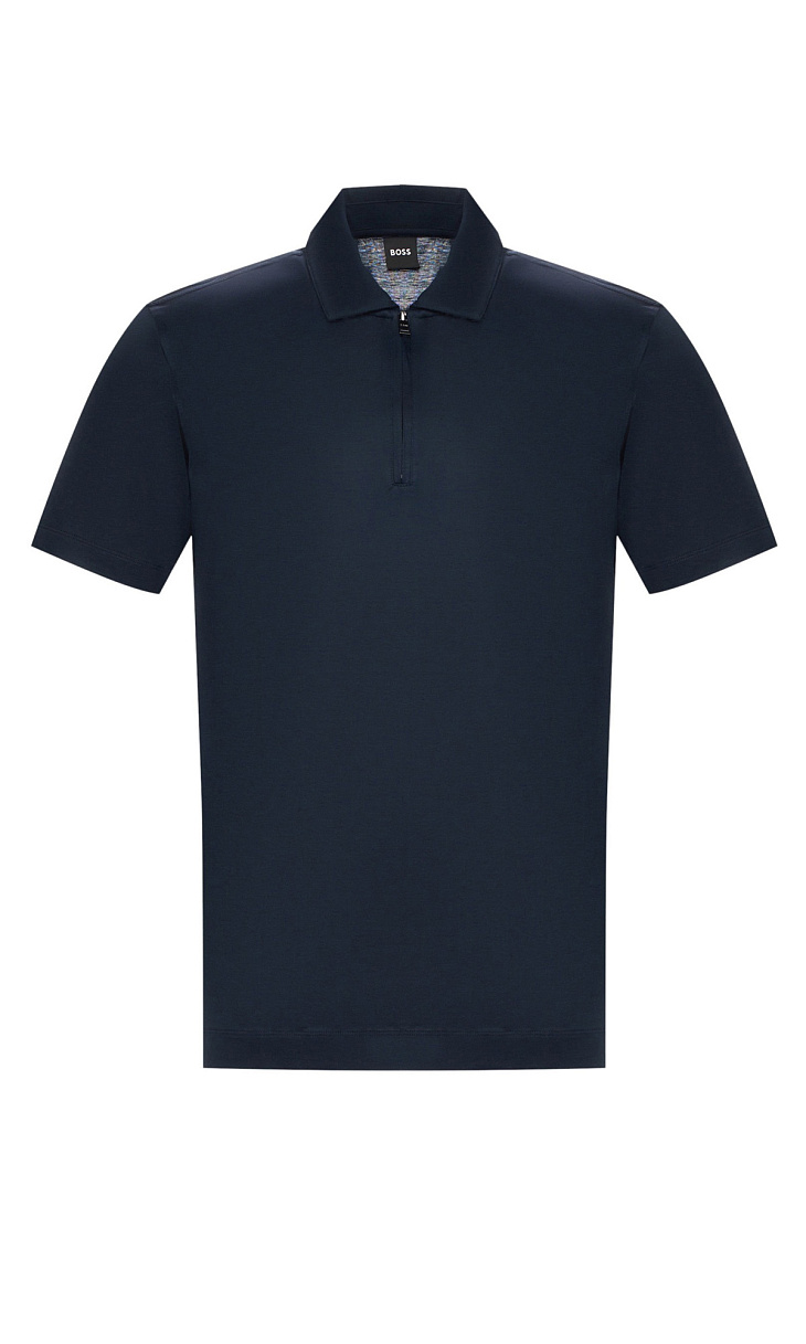HUGO BOSS: Поло из лиоцелла