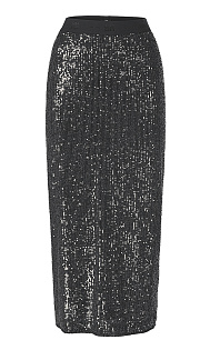 Юбка с пайетками