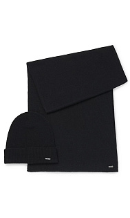 Шапка и шарф из шерсти