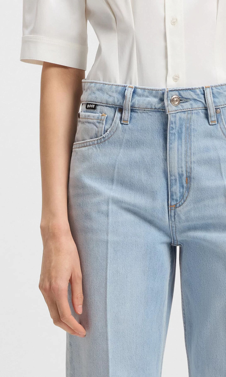 HUGO BOSS: Джинсы со стрелками