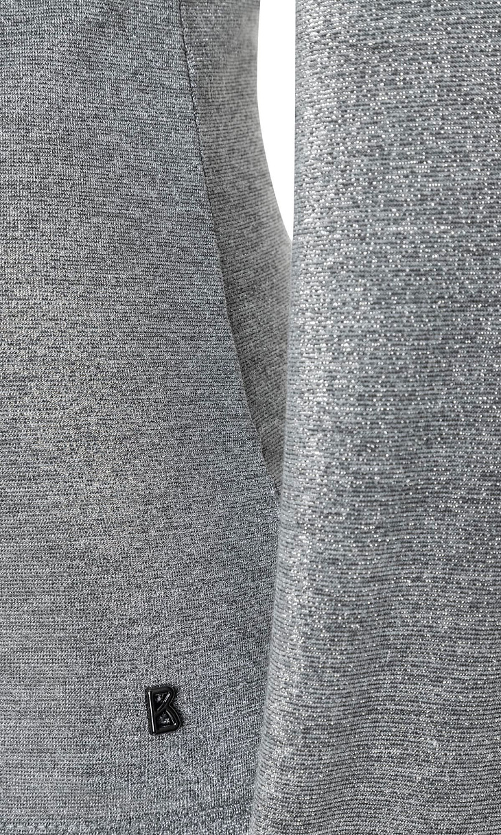 BOGNER: Водолазка с металлизированной нитью