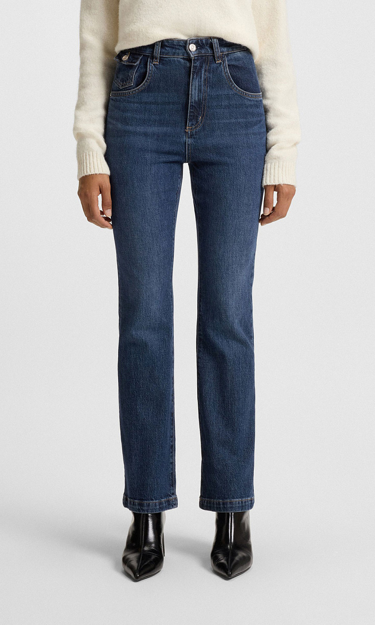 HUGO BOSS: Широкие джинсы