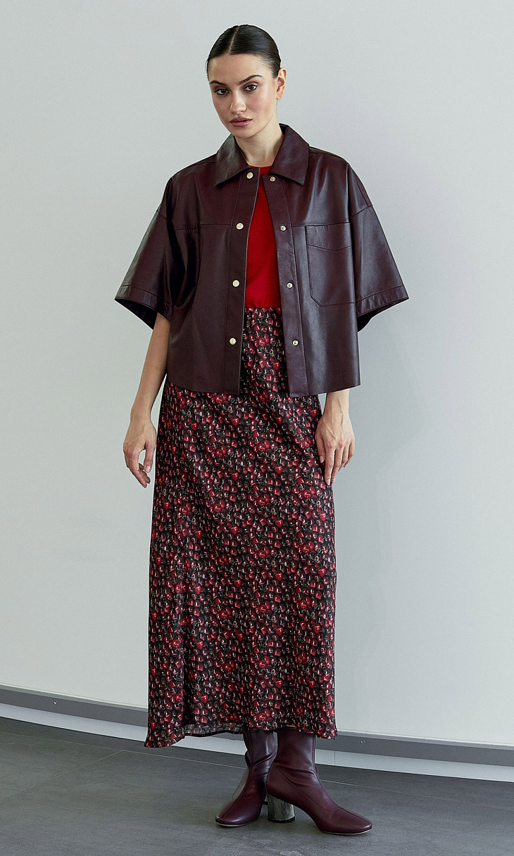 RIANI: Юбка с принтом