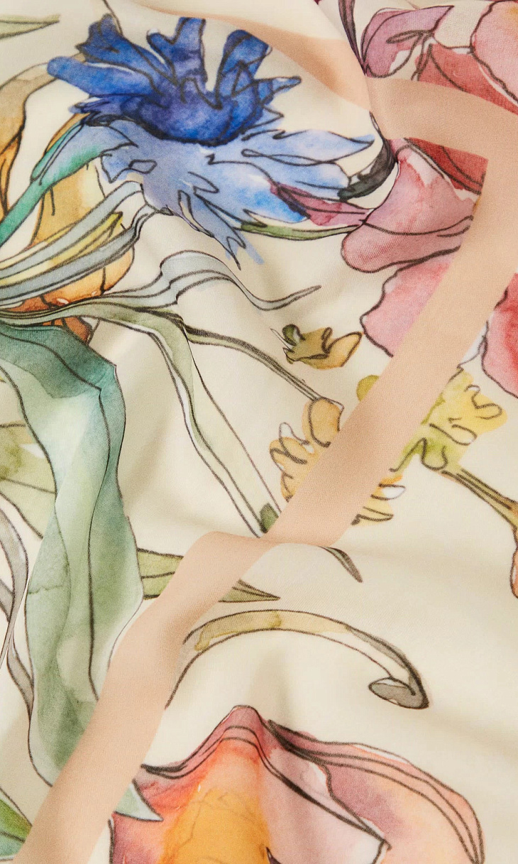 TWINSET: Шарф с принтом