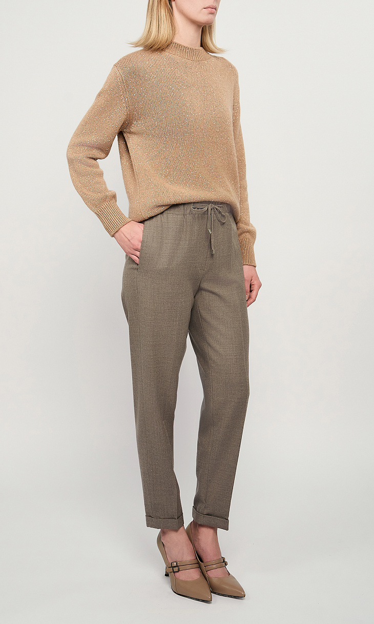 ANDRE MAURICE: Брюки из шерсти