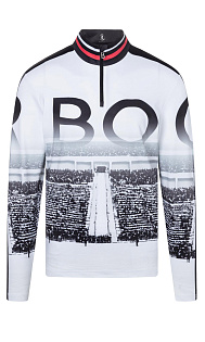 Лонгслив с молнией