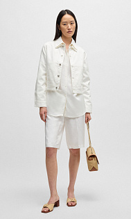 Шорты с защипами