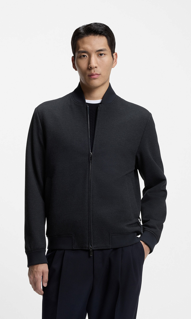 HUGO BOSS: Куртка-бомбер на молнии