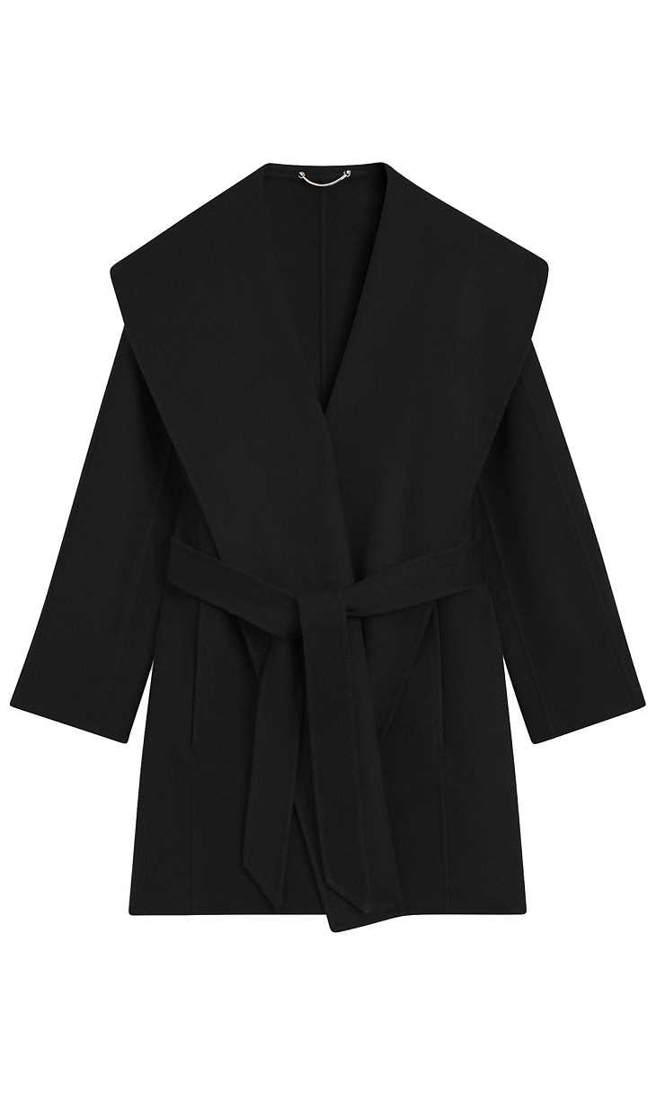 HUGO BOSS: Пальто из шерсти