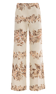 Брюки с принтом