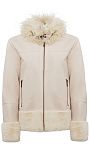 TWINSET: Куртка с искусственным мехом