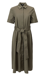 Платье с поясом