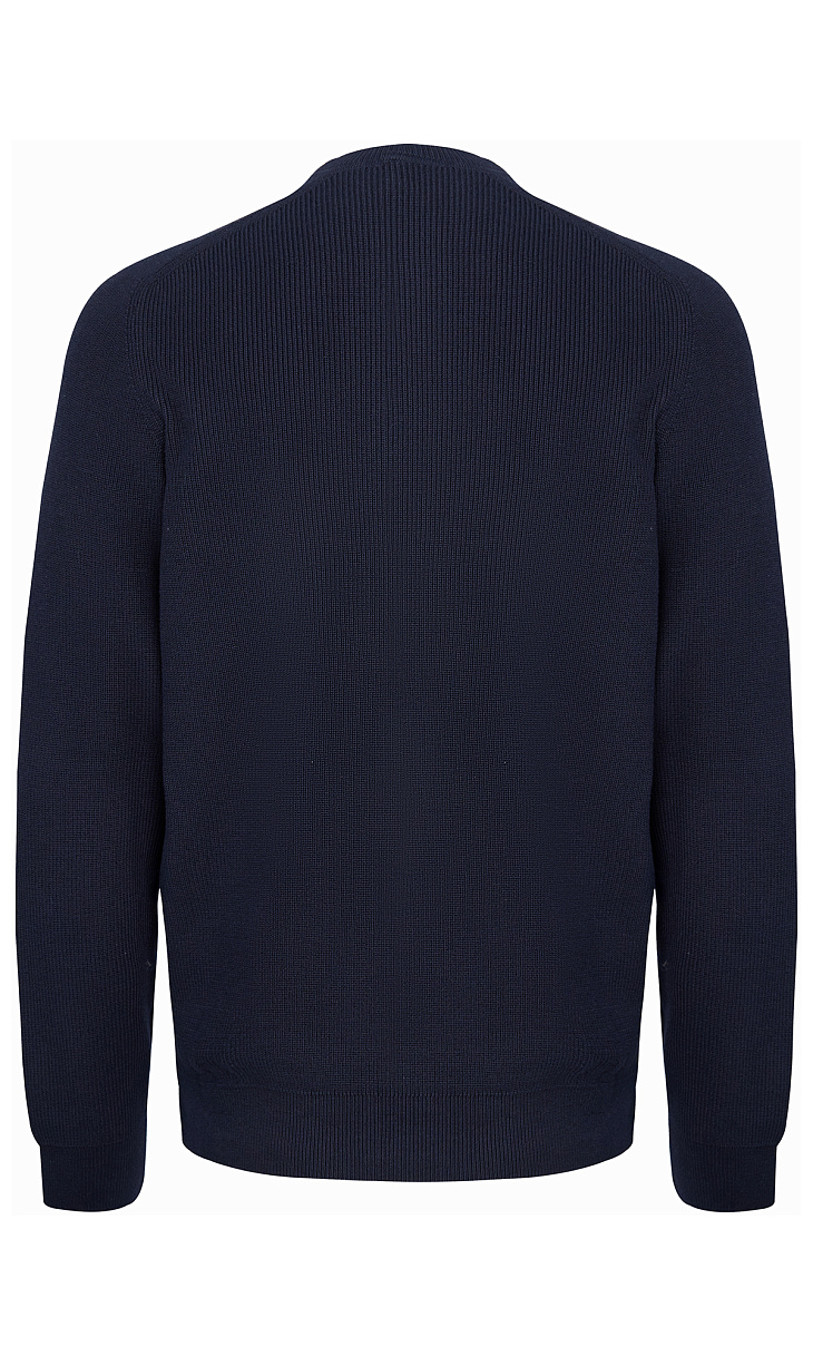 HUGO BOSS: Пуловер из хлопка