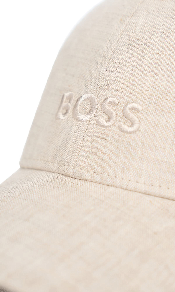 HUGO BOSS: Кепка из льна