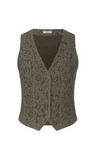 Кружевной жилет