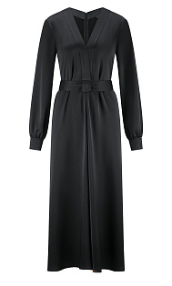 Платье с поясом