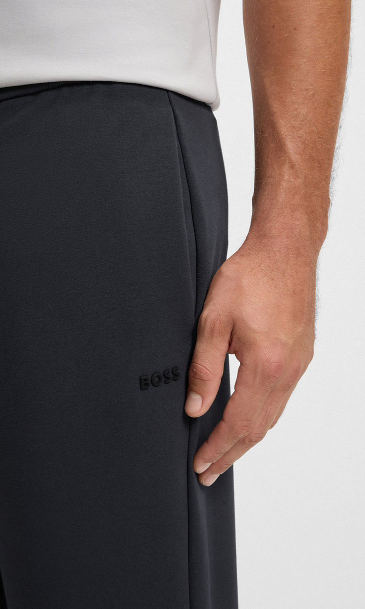HUGO BOSS: Спортивные брюки из хлопка