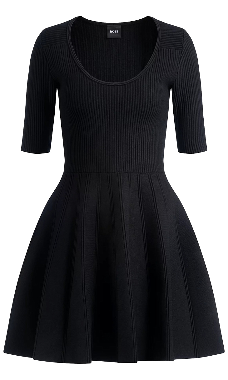 HUGO BOSS: Трикотажное платье