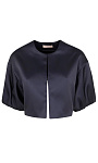 TWINSET: Укороченный жакет с короткими рукавами