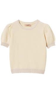 Пуловер из шерсти с люрексом