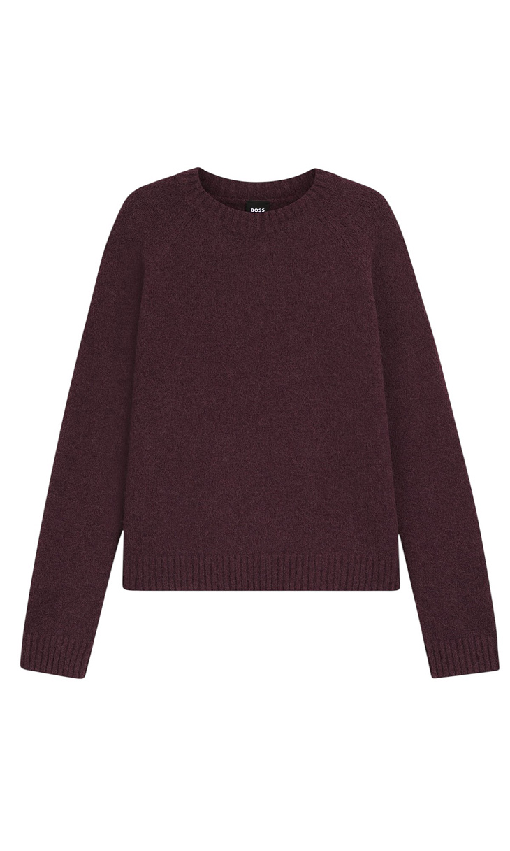HUGO BOSS: Пуловер с шерстью альпака