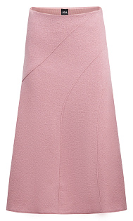 Юбка-трапеция из шерсти