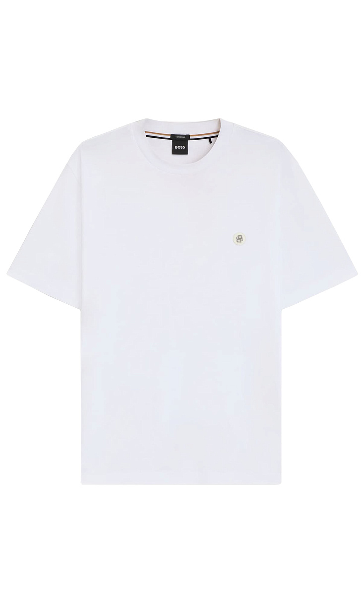 HUGO BOSS: Футболка из хлопка
