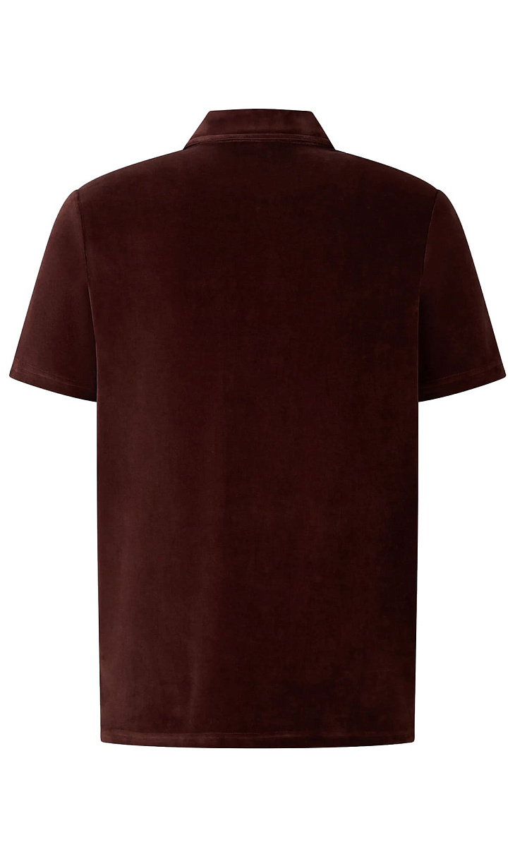 BOGNER: Поло из бархата
