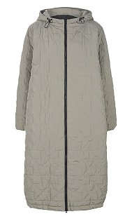 Пальто на молнии