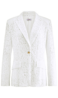 Пиджак с кружевом