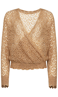 Вязаный пуловер