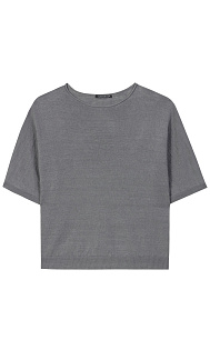 Пуловер из льна