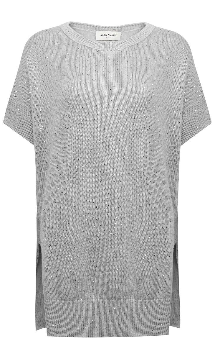ANDRE MAURICE: Пуловер из кашемира и шелка