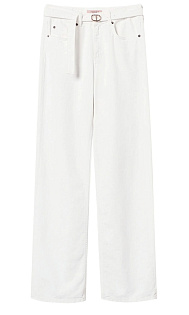 Брюки с поясом