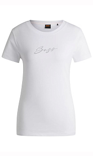 Футболка со стразами