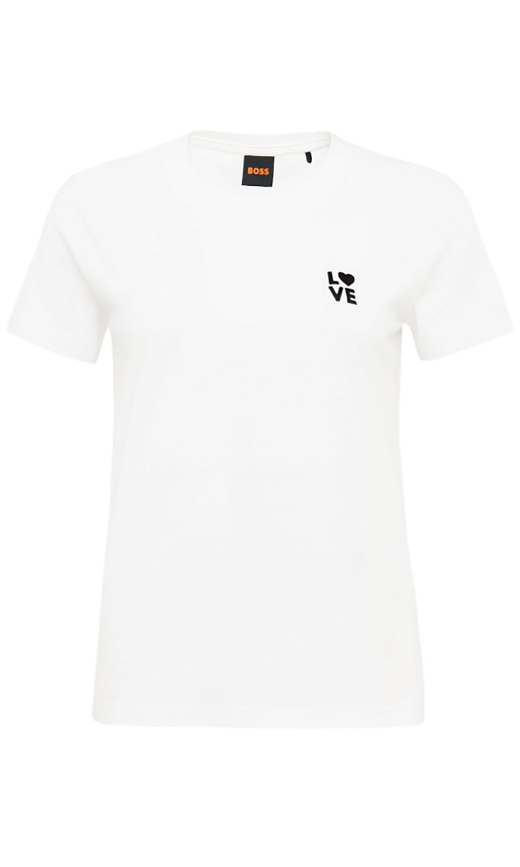 HUGO BOSS: Футболка с принтом