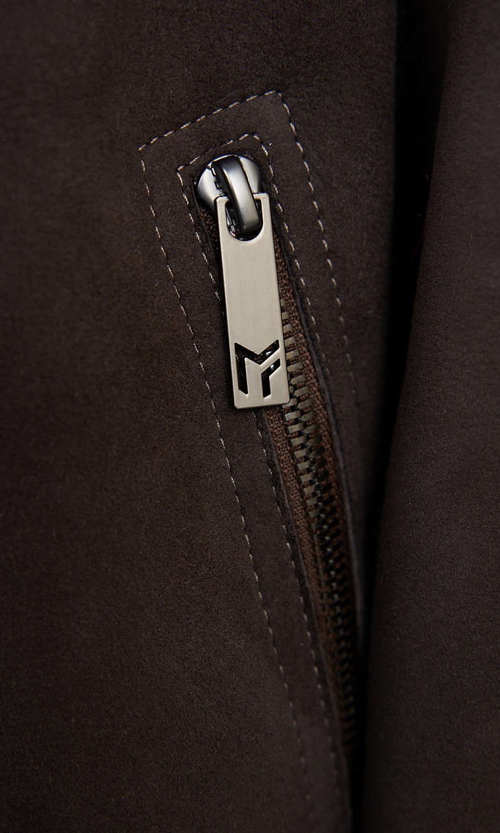 MARION FASHION: Дубленка с отстегивающимися рукавами