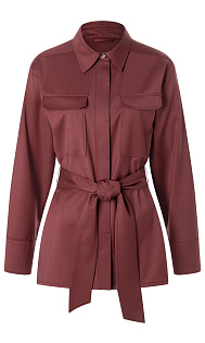 Блуза с поясом