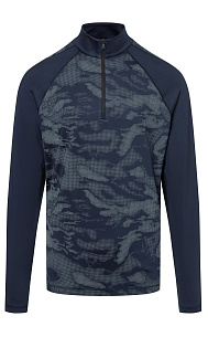 Лонгслив с молнией