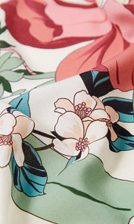 Шарф с принтом